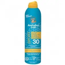 Australian Gold Sport Continuous Spray Sunscreen 6oz SPF 30